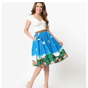Unique vintage Poky Little Puppy Skirt